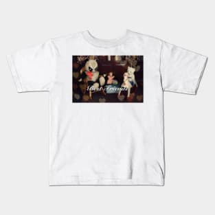 Teddy Bear With Best Friends Kids T-Shirt
